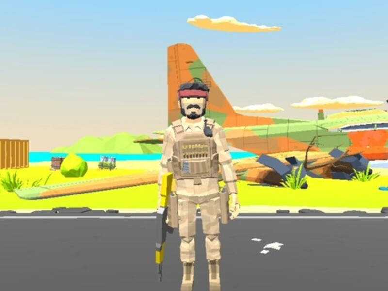 Gioco COMMANDO Arcade Shooter in linea