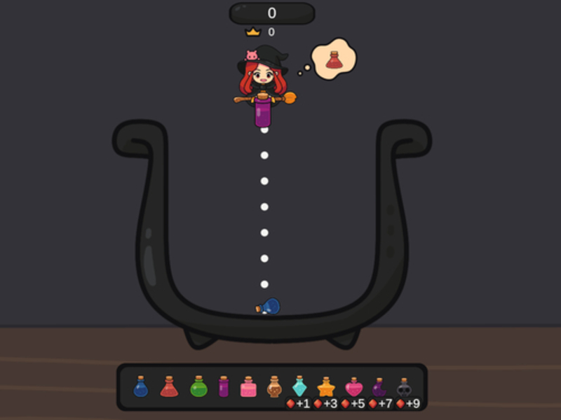 Gioco Pozione unisci strega in linea