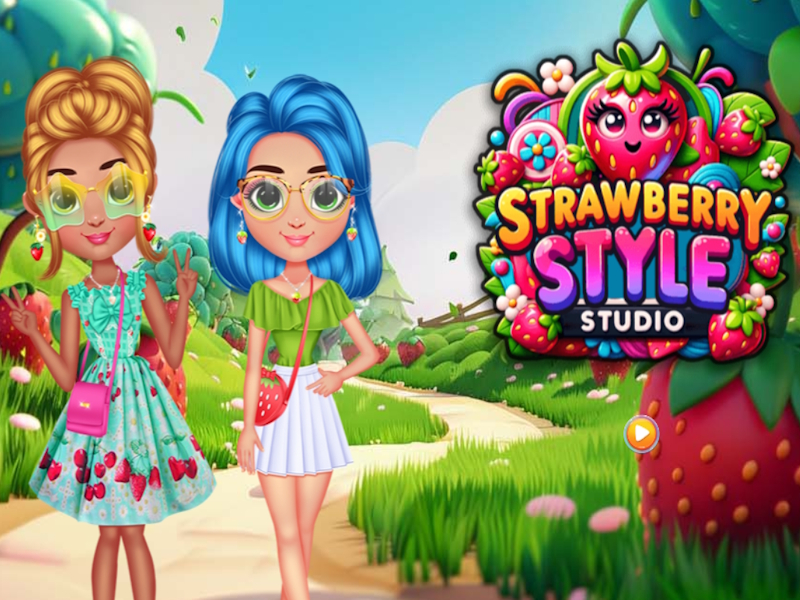 Gioco Studio in stile fragola in linea