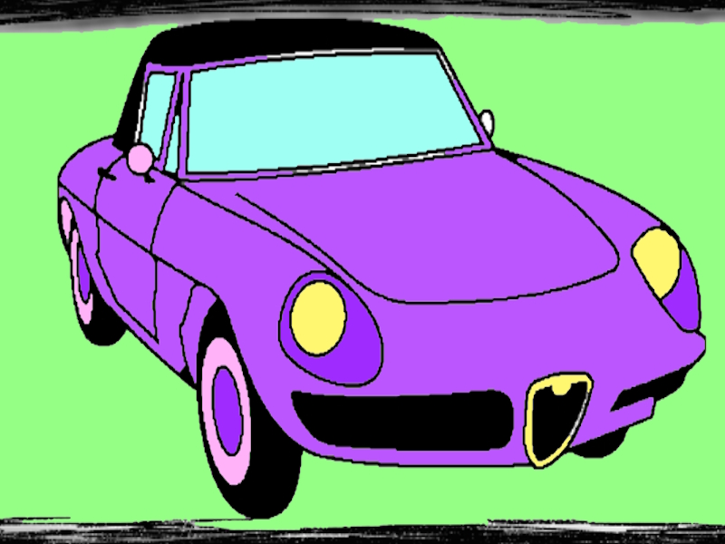 Gioco ALFA Romeo Coloring in linea