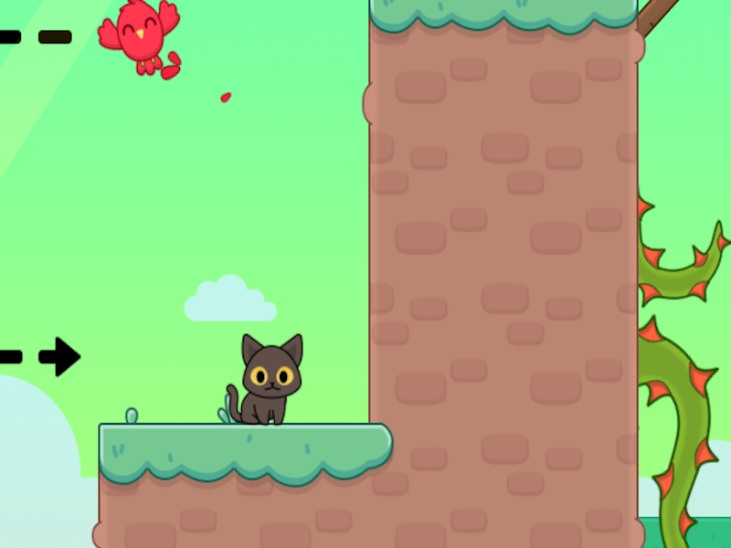 Gioco Kitty ama gli uccelli in linea