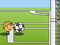 Gioco 1 su 1 calcio  in linea