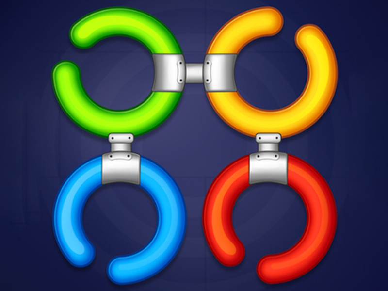 Gioco Ruotare gli anelli in linea