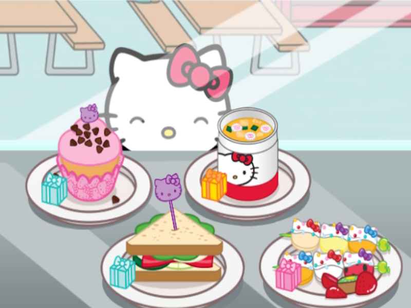 Gioco Hello Kitty Lunchbox in linea