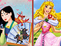 Gioco Mulan e Aurora in linea
