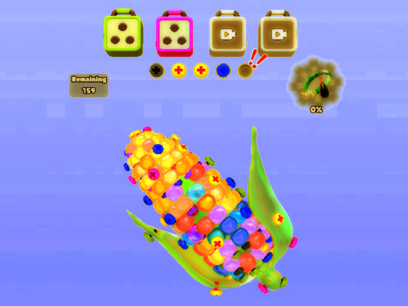 Gioco PUZLE ORSCIFICA A VITE: marmellata del perno 3D in linea