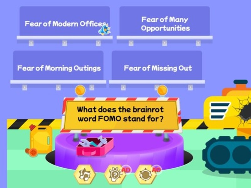 Gioco Quiz per bambini: quiz di parole cerebrali in linea