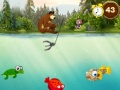 Gioco Masha e Bear: pesca  in linea