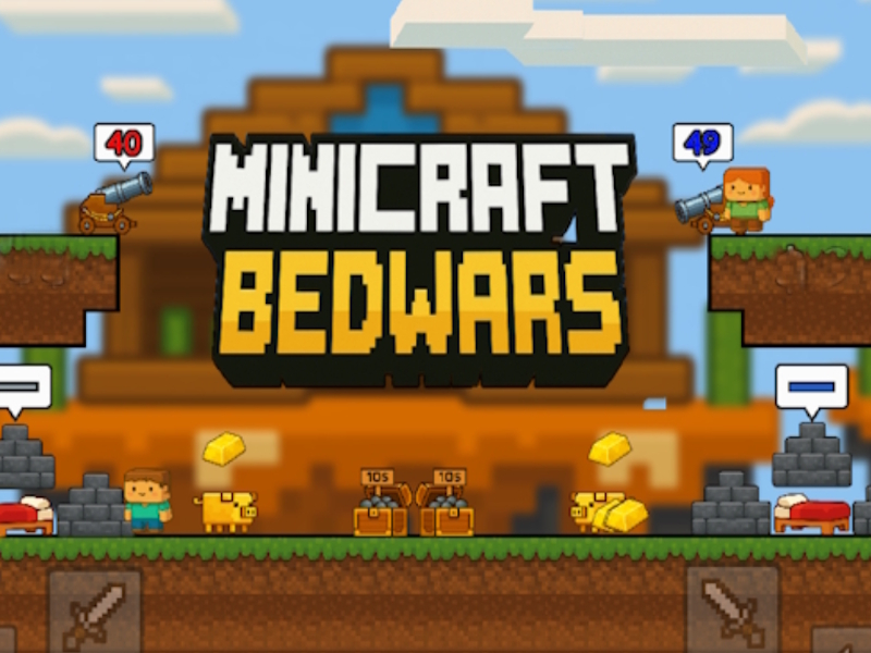 Gioco Dare a letto di minicraft in linea