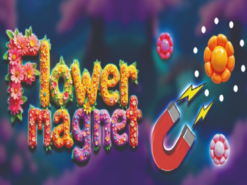 Gioco Magnete di fiori in linea