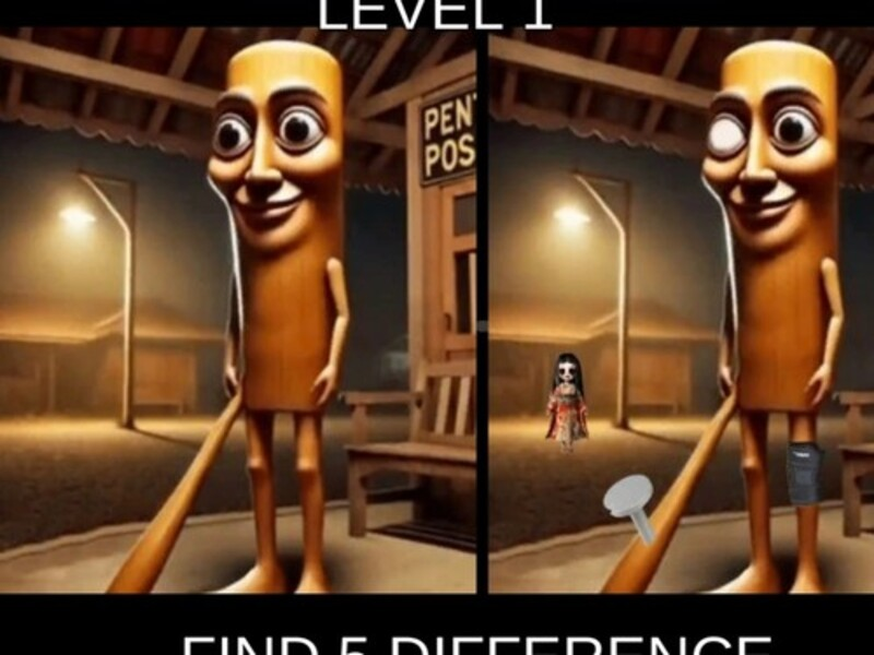 Gioco Differenza Thung Thung Sahur in linea