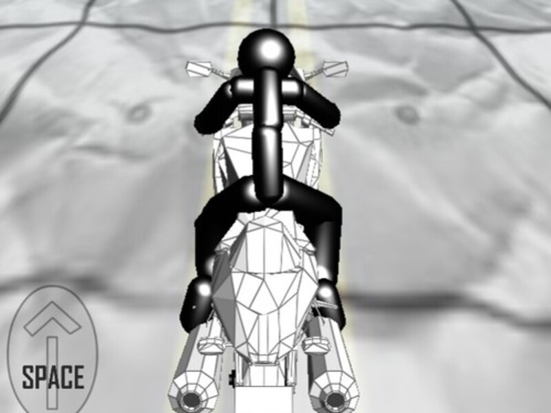 Gioco Stickman Zombie Motorcycle Racing in linea