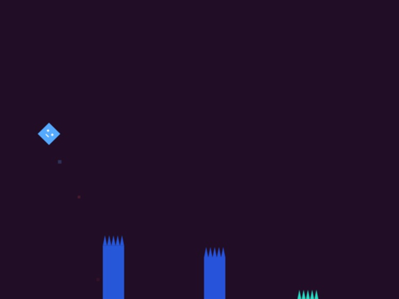 Gioco GEOMETRY DASH NEON RUSH in linea