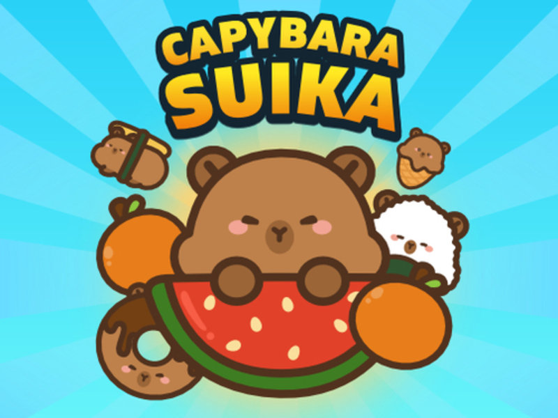 Gioco Capybara Suika in linea