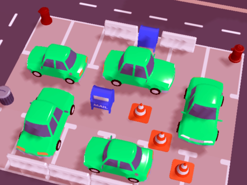 Gioco Parcheggio Polly Cars in linea