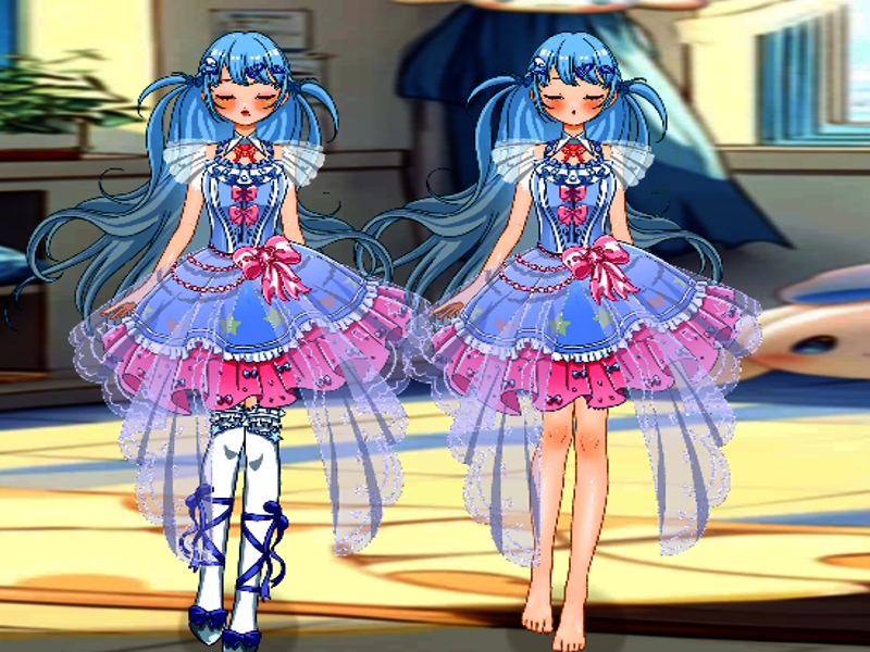Gioco Idol Livestream: bambola vestire in linea