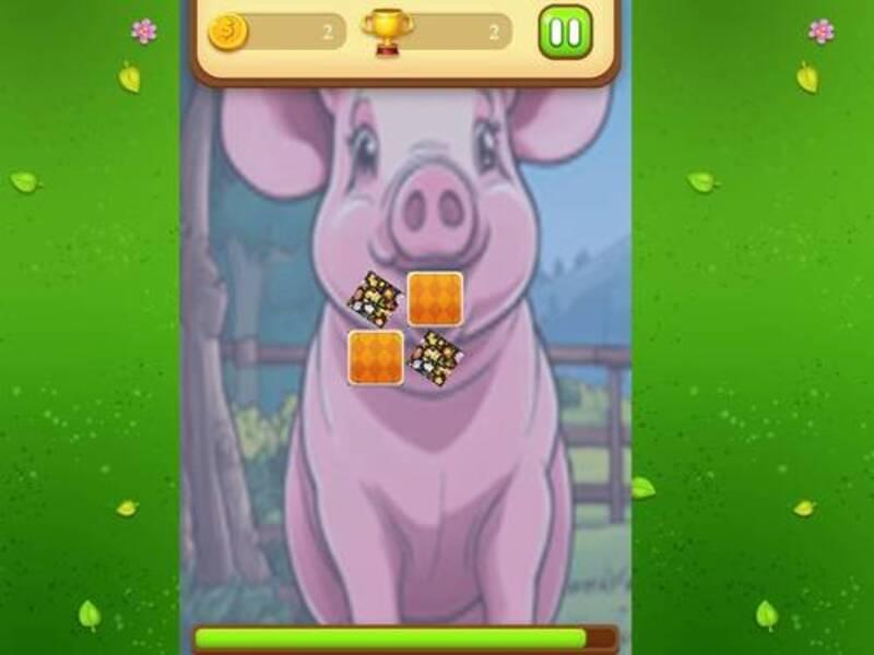 Gioco Schede di memoria degli animali da allevamento in linea