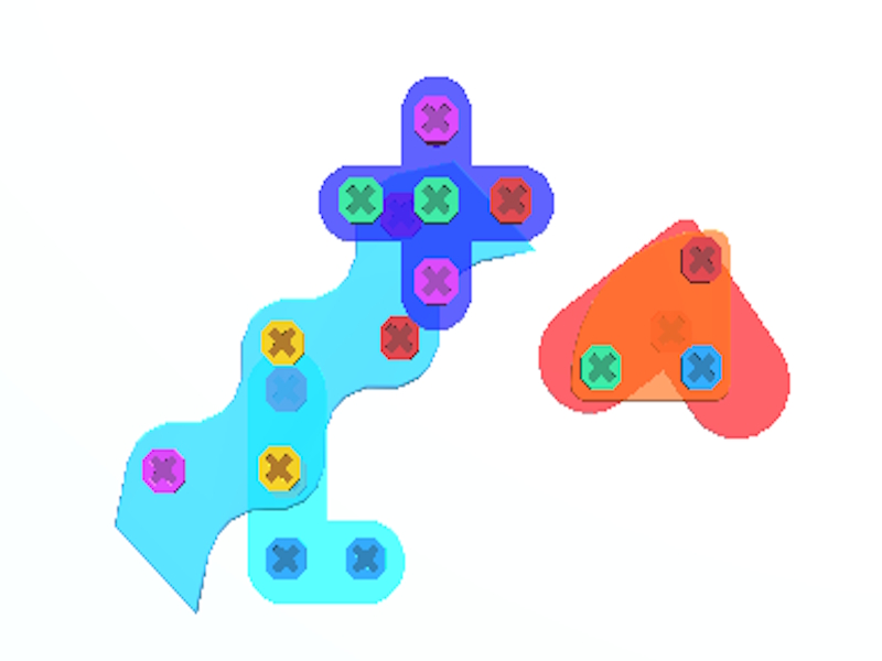 Gioco PUALLS 3D a vite e bulloni 3D in linea