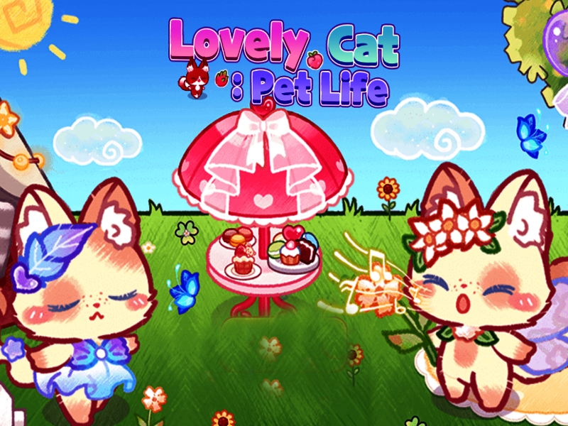 Gioco Adorabile gatto: vita da compagnia in linea