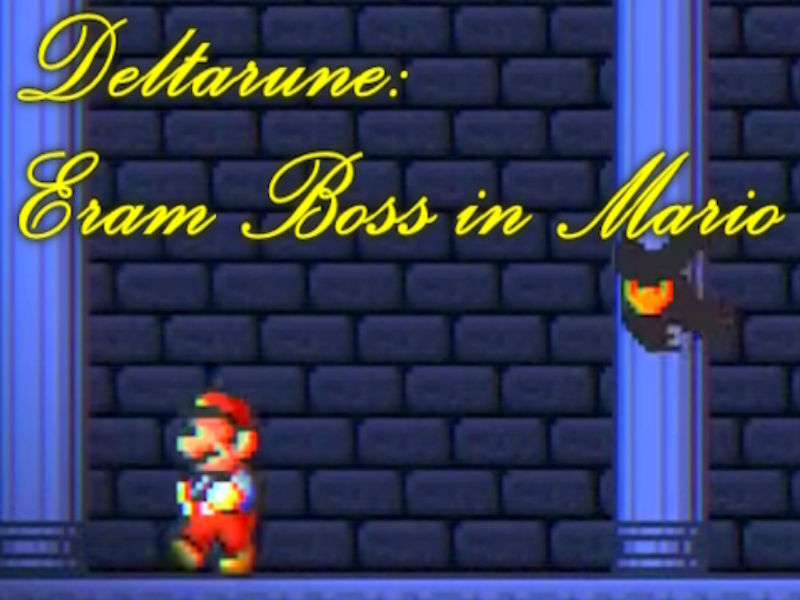 Gioco Deltarune: Boss Eram in Mario in linea