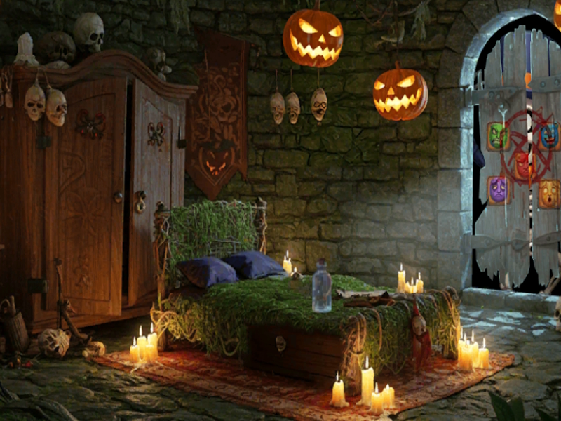 Gioco Sfugge al boschetto oscuro in linea