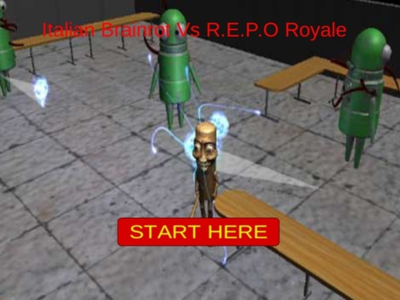 Gioco Brainrot italiano vs R. E. P. O Royale in linea