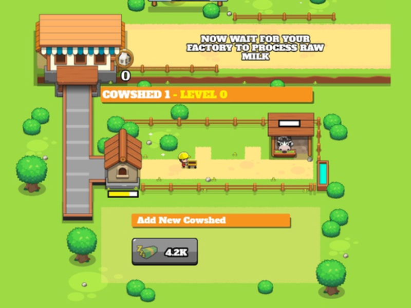 Gioco Magnate della fattoria del caseificio ozioso in linea