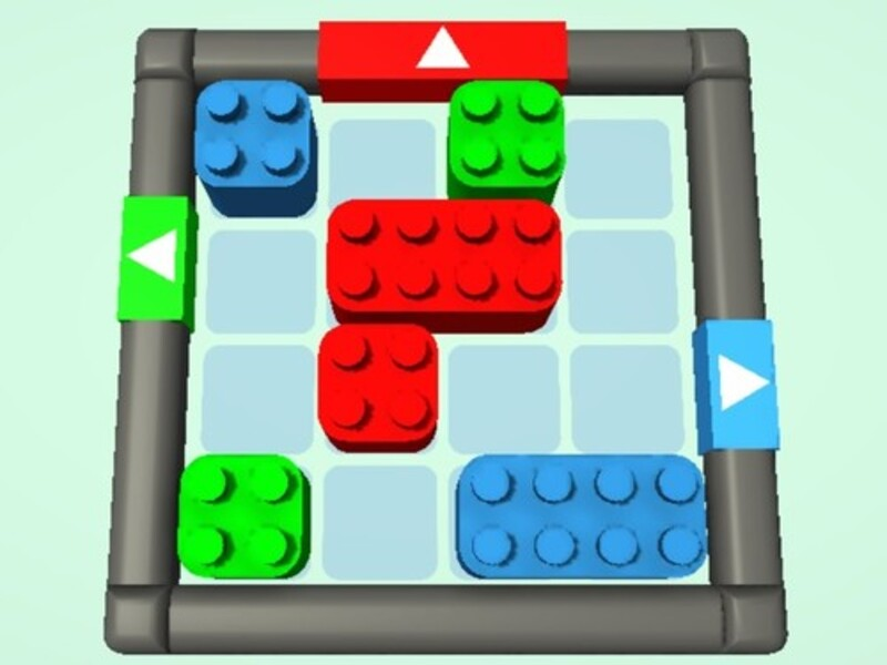 Gioco Blocchi attorcigliati in linea