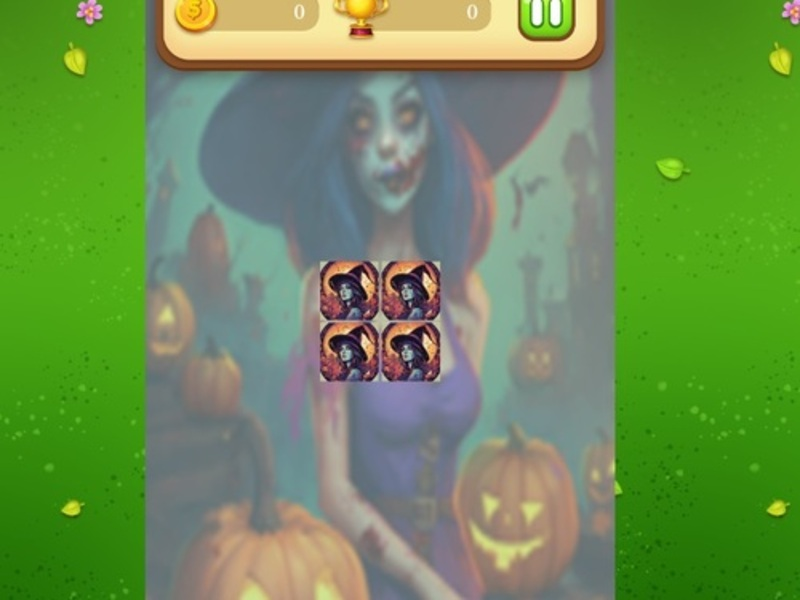 Gioco Witch Memory Match in linea