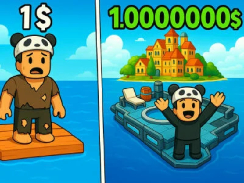Gioco Roblox: magnate Raft in linea