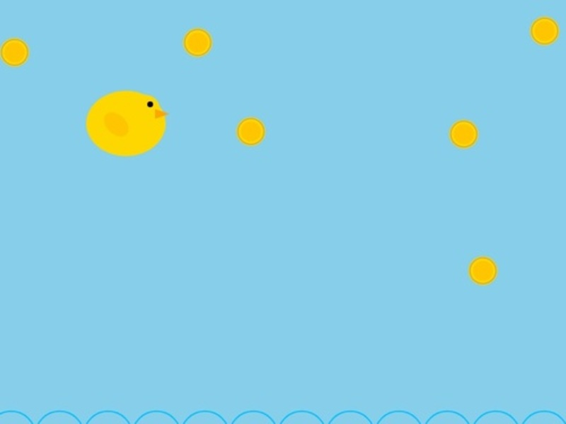 Gioco Un'anatra che colleziona monete in linea