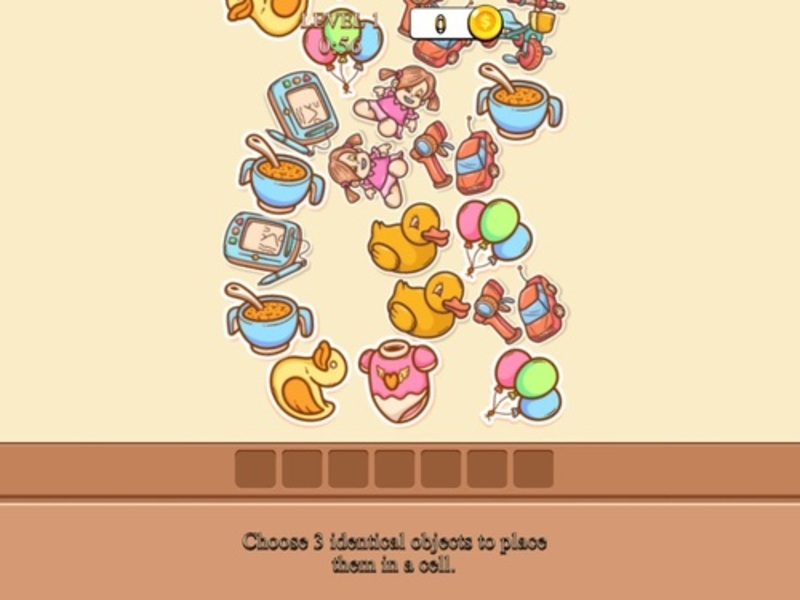Gioco Raccoglie tre in linea