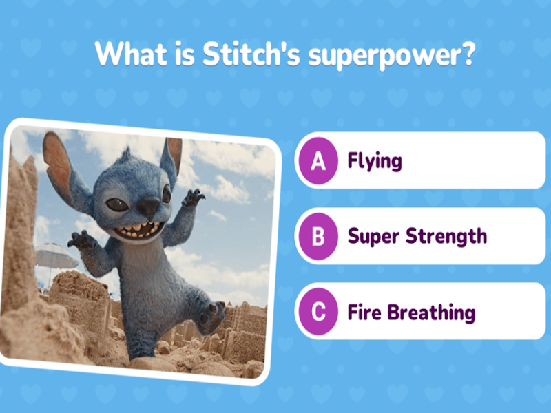 Gioco Sfida di Lilo & Stitch Quiz in linea