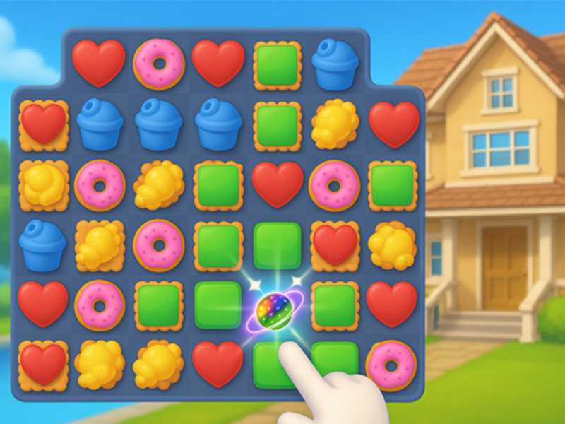 Gioco Home Design Match 3 in linea