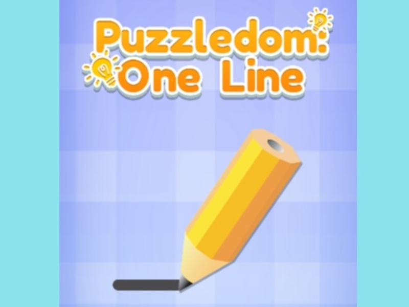 Gioco Puzzledom: una riga in linea
