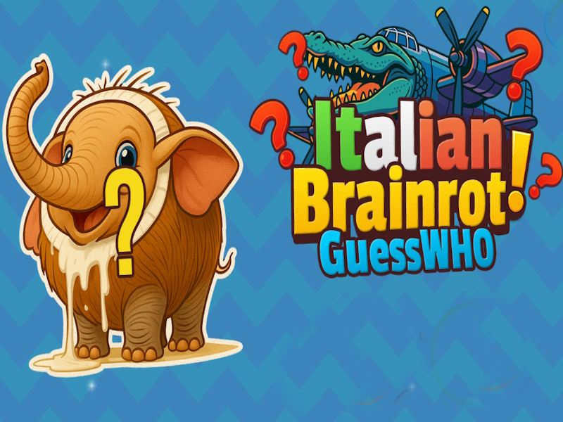 Gioco Brainrot italiano! Indovina chi in linea