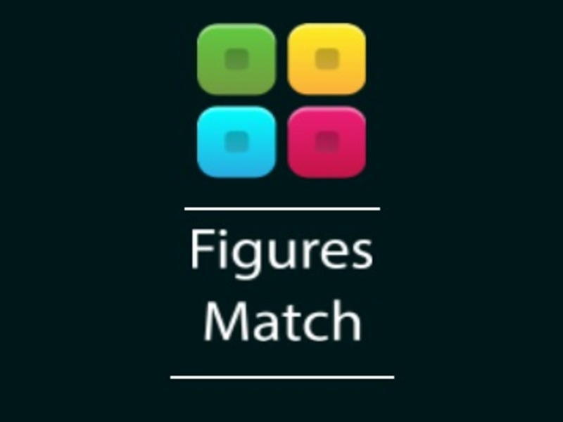 Gioco Le figure corrispondono in linea