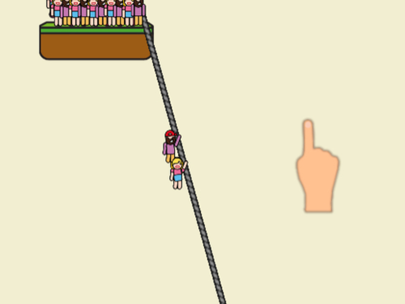 Gioco Salvataggio della corda in linea