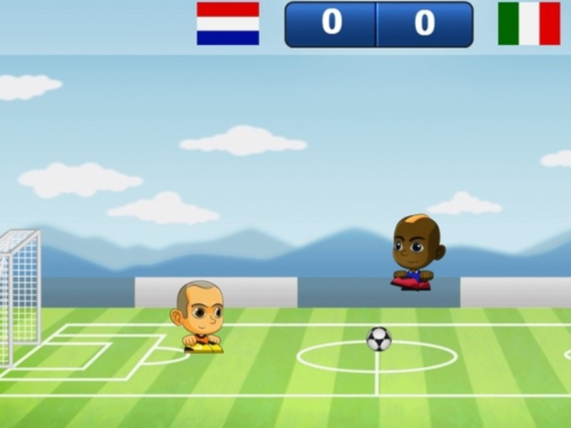 Gioco Piccolo calcio in linea