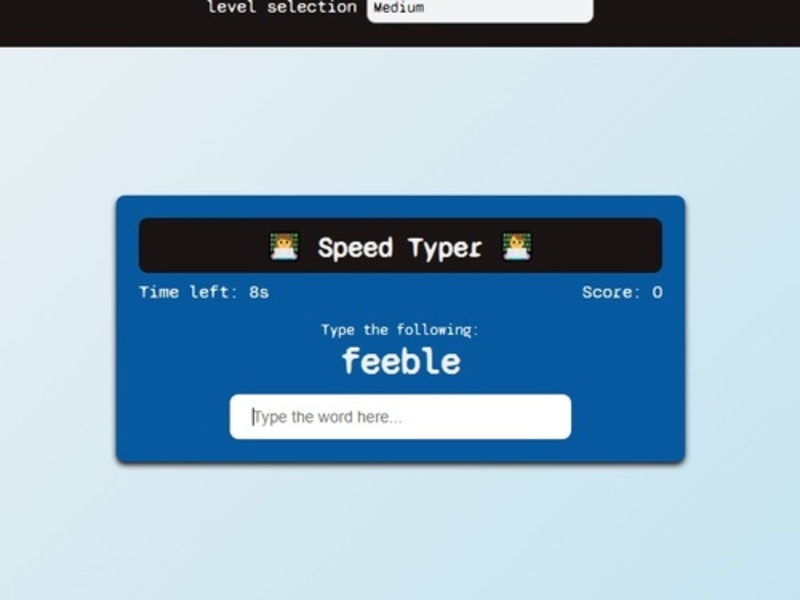 Gioco Speed Typer in linea
