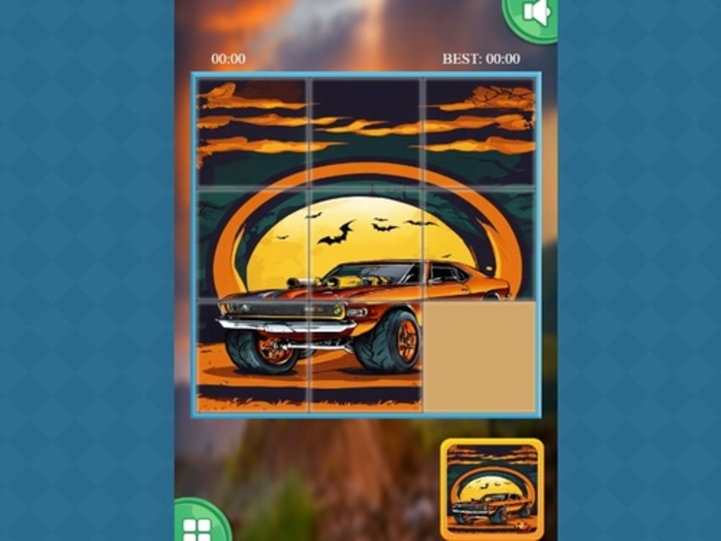 Gioco Mostro camion scorrevoli puzzle in linea
